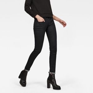Gstar midrise black jeans